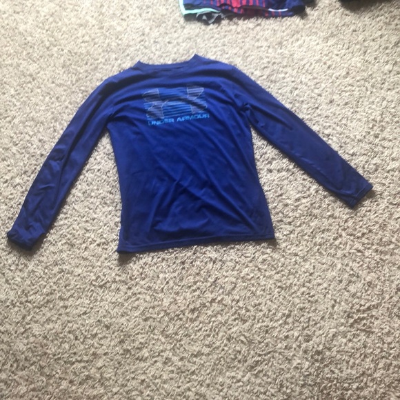 Blue Under Armour long sleeve shirt - Picture 1 of 2